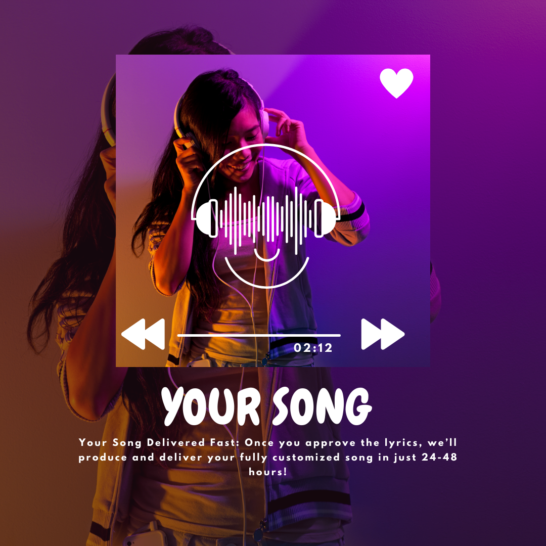 Create Your Own Personalized Song in Just 24-48 Hours!
